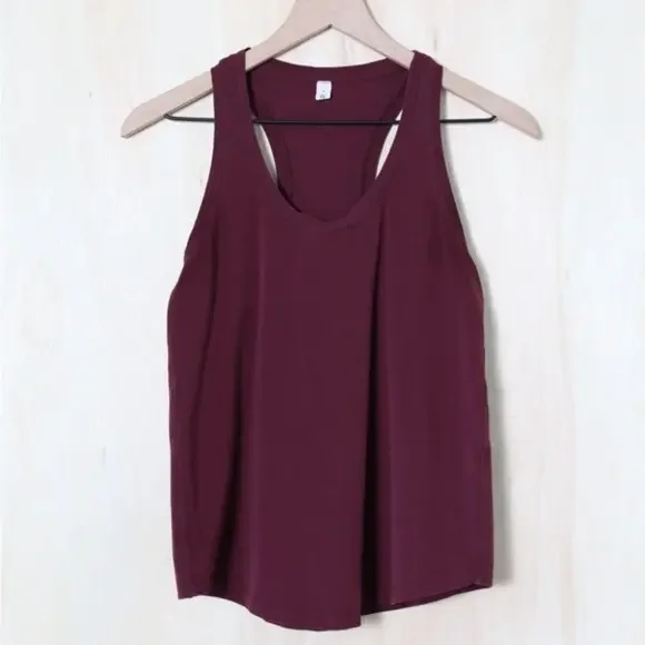 LULULEMON Love Tank II Garnet Maroon Size 4 - Picture 2 of 5